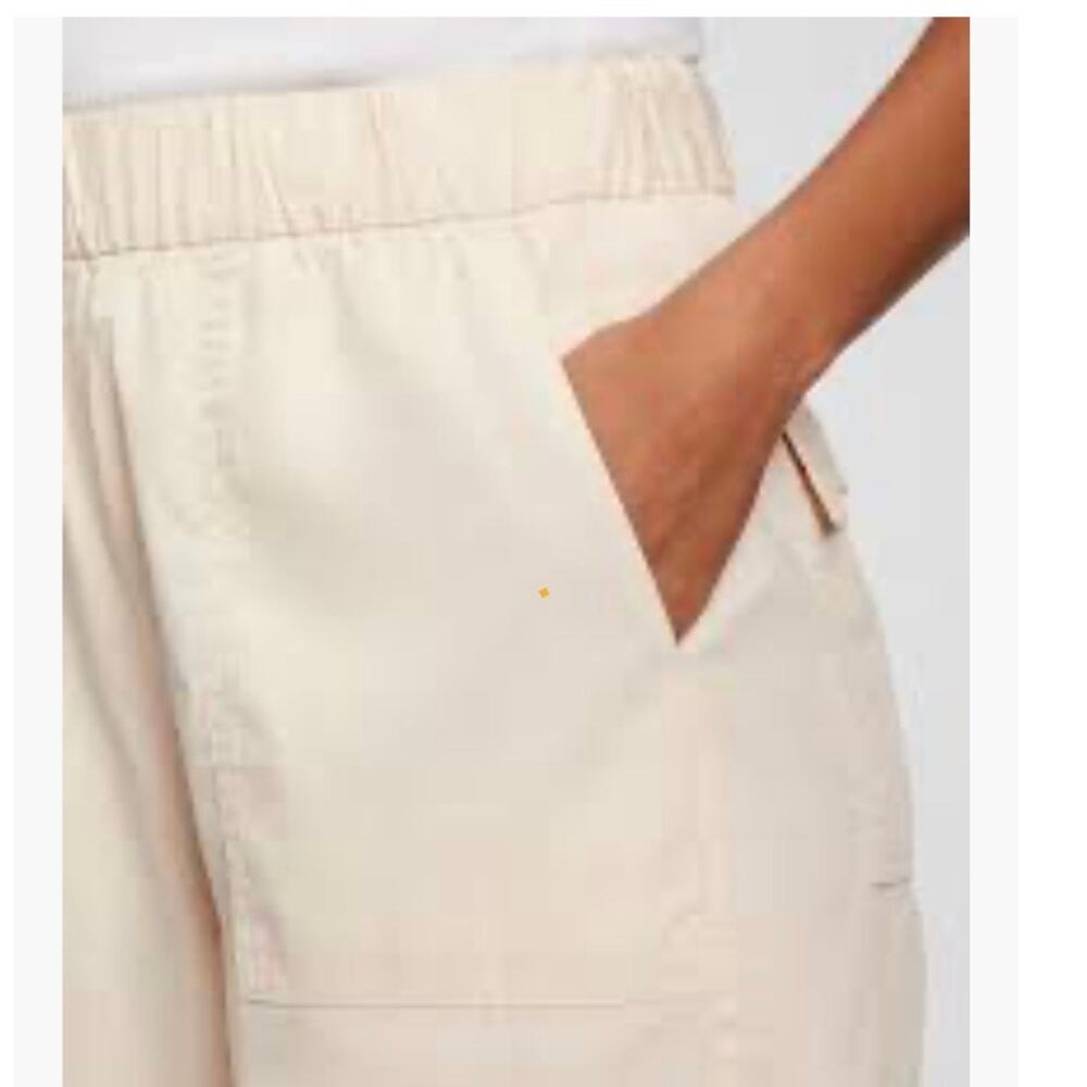 Gap Off-Duty Khaki Pull On High Waisted Pants Medium - Picture 5 of 12
